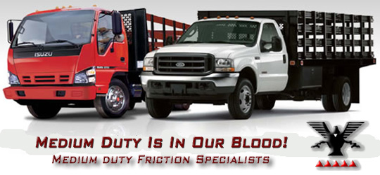 Medium Duty Trucks are in our blood. The engineers at Phoenix Friction are experts with Clutches and Brakes for Medium Duty Trucks